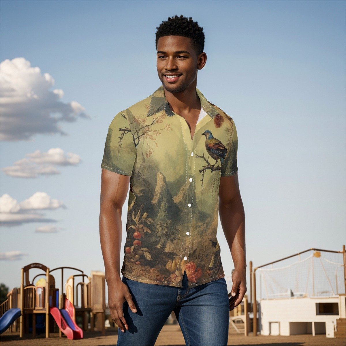 All-Over Print Men's Shirt - Image 2